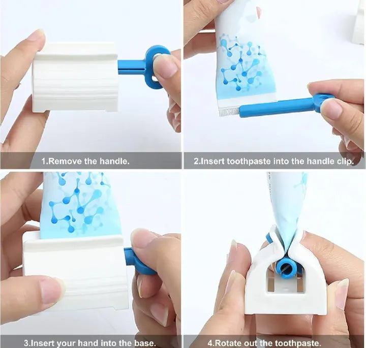 Plastic Rotary Toothpaste Squeezer Device
