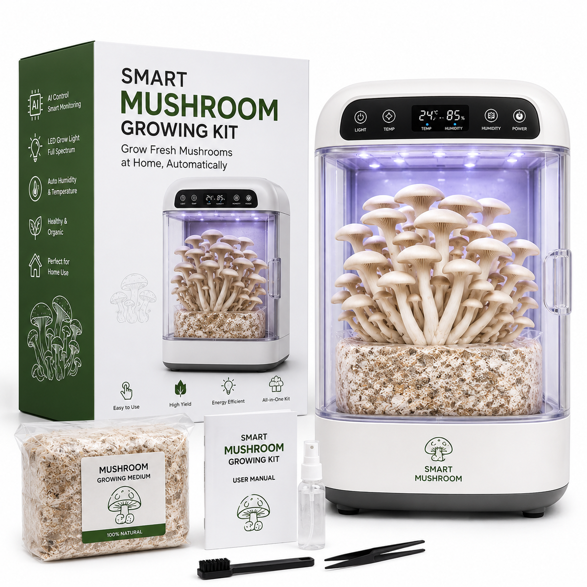 Smart Mushroom Growing Kit
