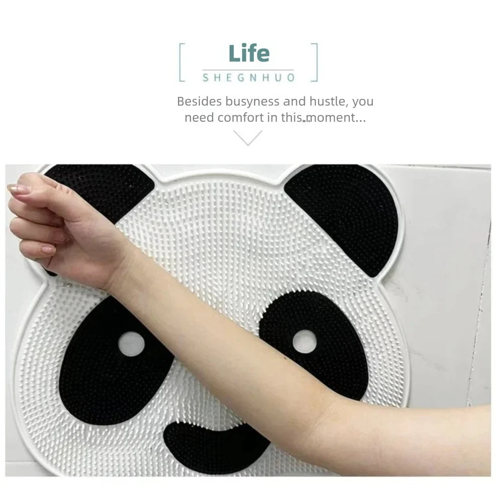 Panda Silicone Back & Foot Scrubber