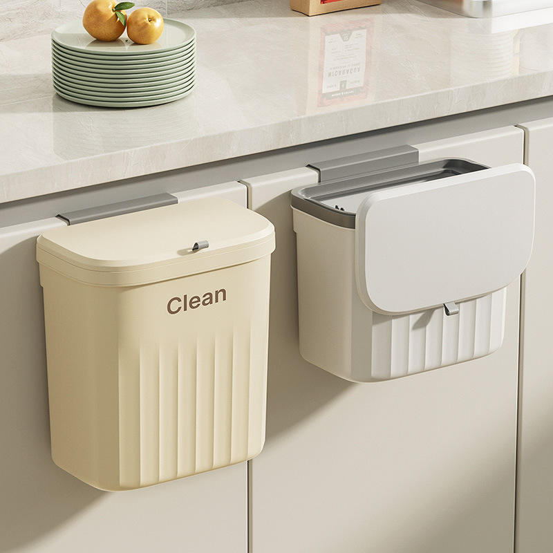 Multifunctional Wall-Mounted Kitchen Trash Can