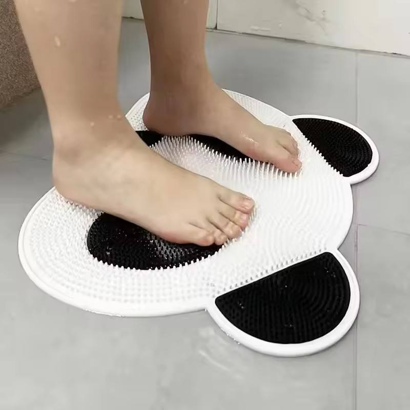 Panda Silicone Back & Foot Scrubber