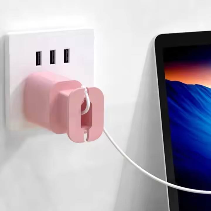 2-in-1 Silicone Charger Protector