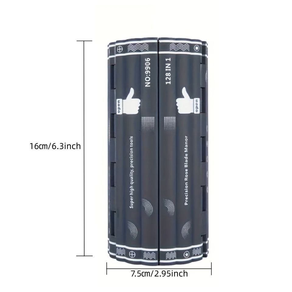 128-in-1 Magnetic Screwdriver Repair Tool Kit