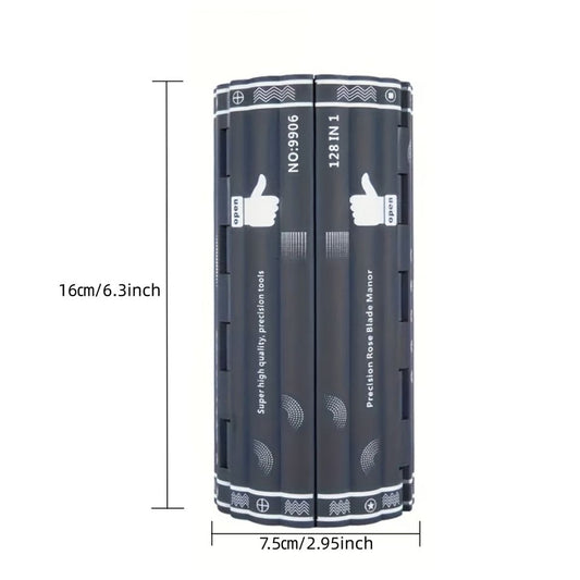 128-in-1 Magnetic Screwdriver Repair Tool Kit