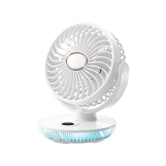 Rechargeable Wall-Mounted & Desktop Mini Fan