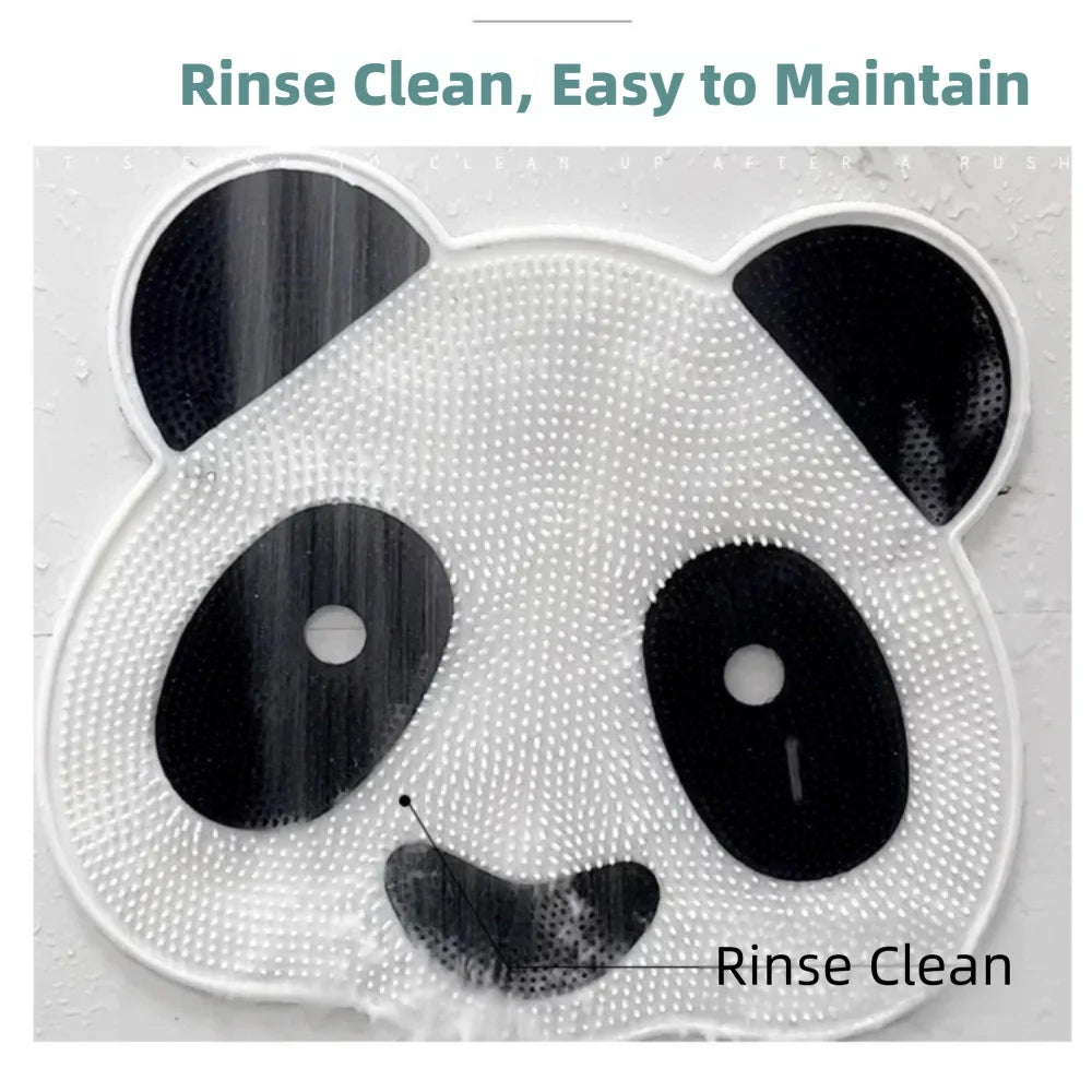Panda Silicone Back & Foot Scrubber