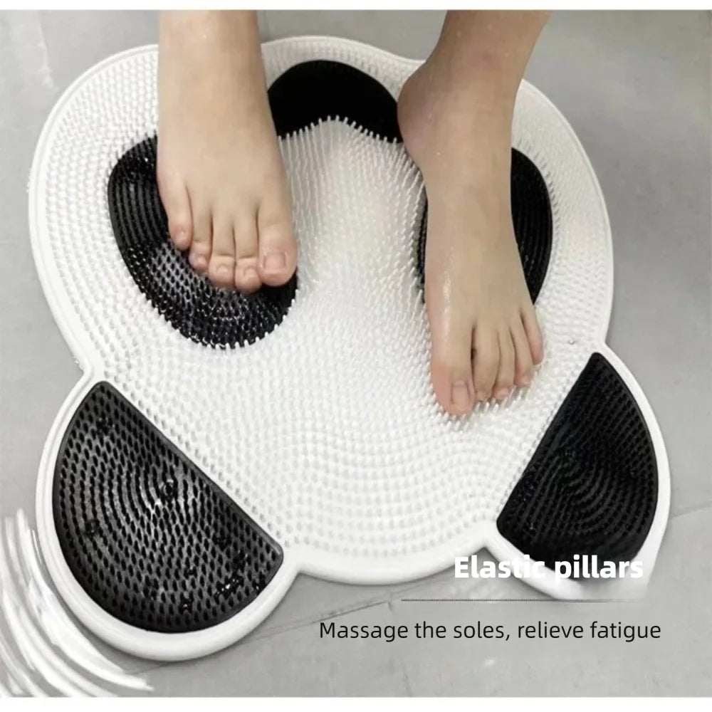 Panda Silicone Back & Foot Scrubber
