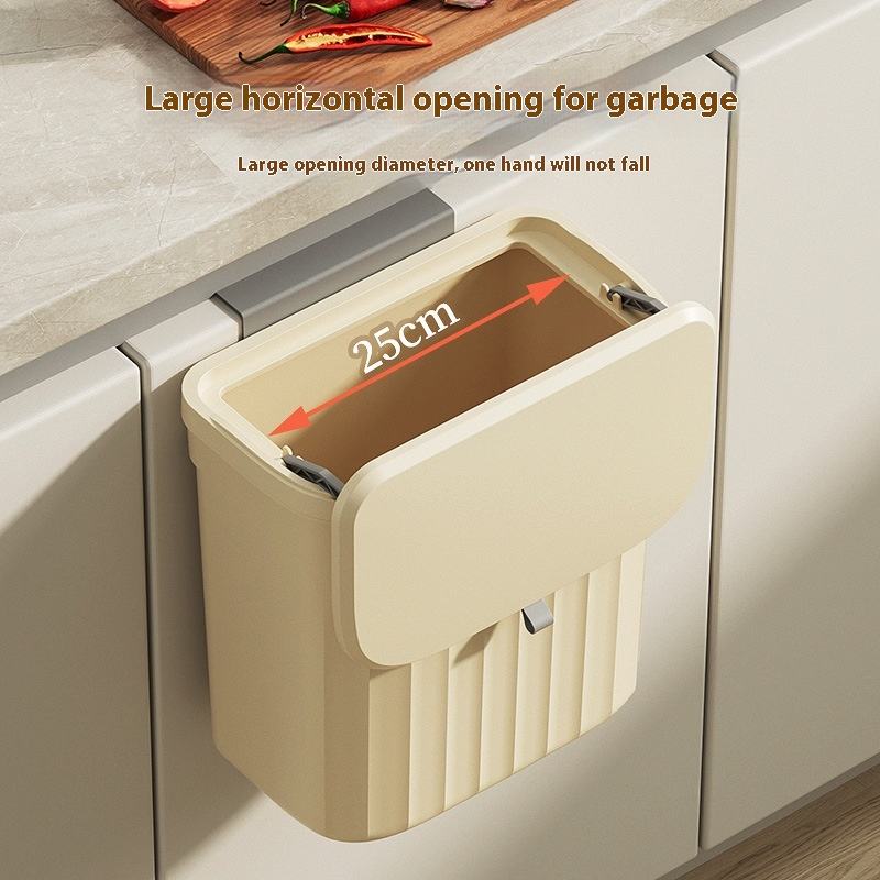 Multifunctional Wall-Mounted Kitchen Trash Can